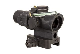 Trijicon 1.5x16S Compact ACOG Prism Scope - Dual Illuminated RTR .223 Reticle - Green